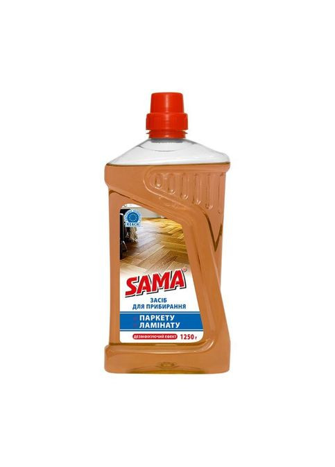 Средство для мытья полов Для паркета и ламината 1250 г (4820270631034) SAMA Для паркету та ламінату 1250 г (349822537)