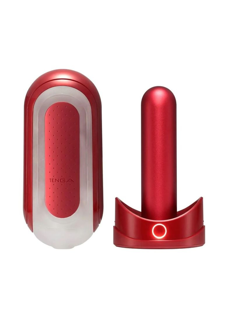 Набір мастурбатора із нагрівачем Flip Zero Red + Flip Warmer Tenga (369948222)