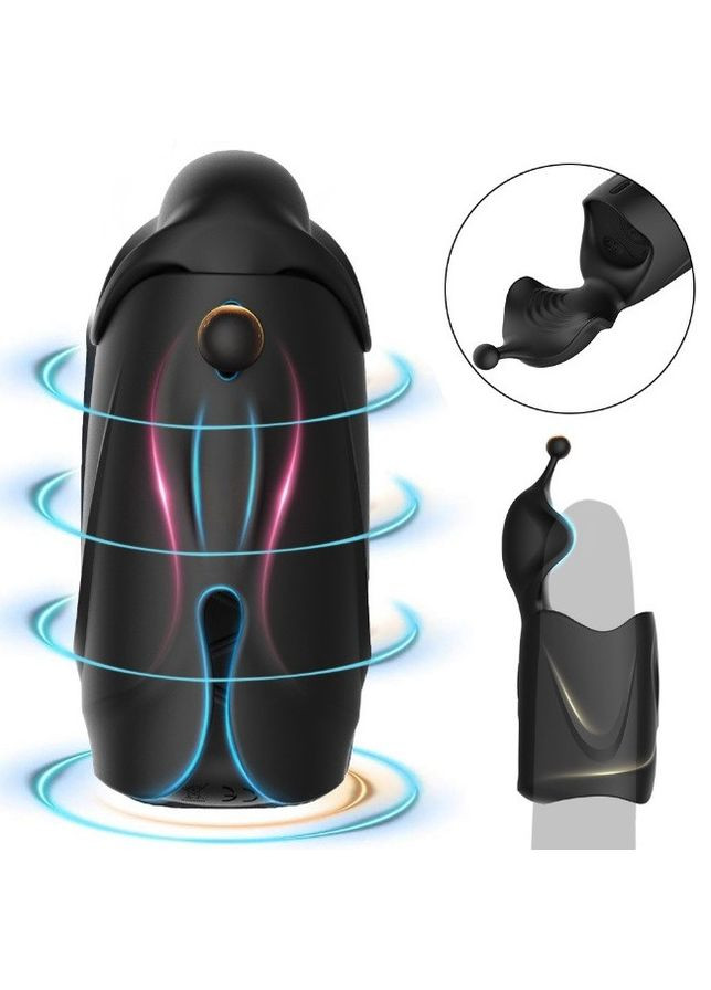 Чоловічий мастурбатор для оральної стимуляції пеніса 10 швидкостей (B2144) Man Nuo No Brand (307084751)