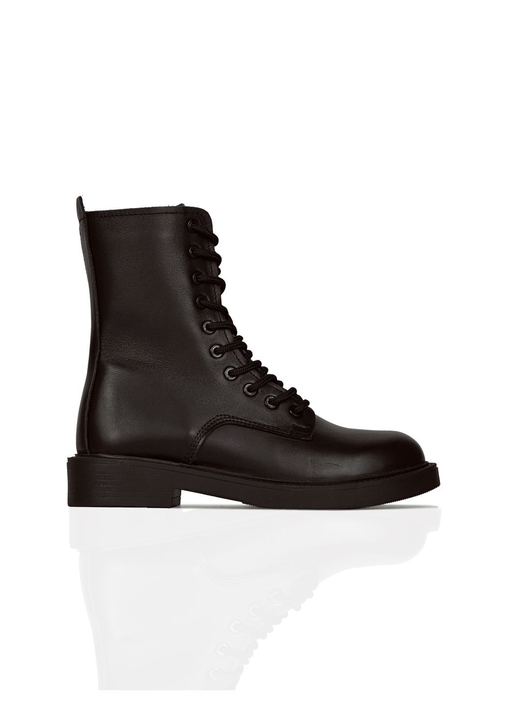 Осенние ботинки осенние коричневые из натуральной кожи KASANDRA