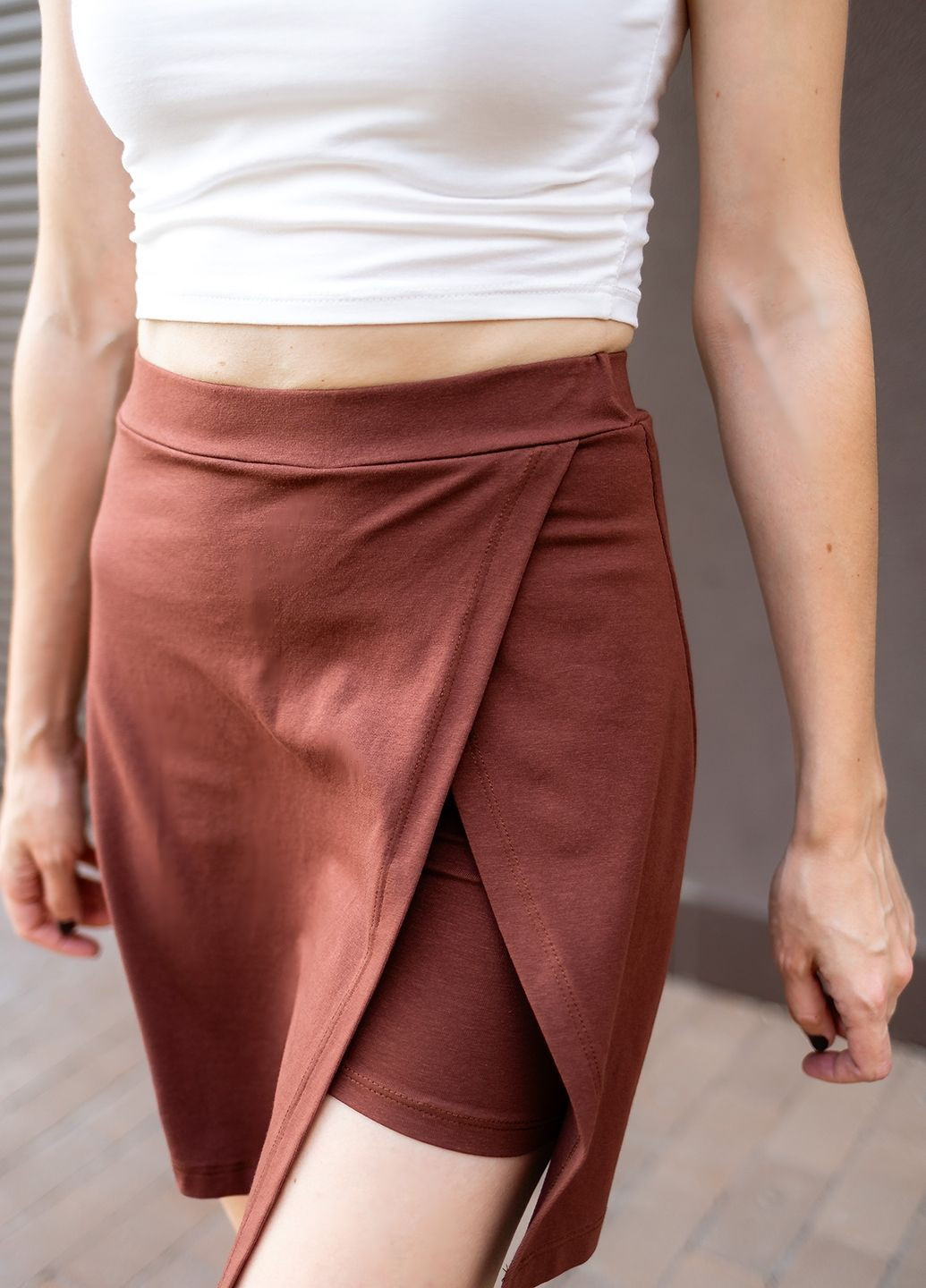 Коричневий комплект Lucci