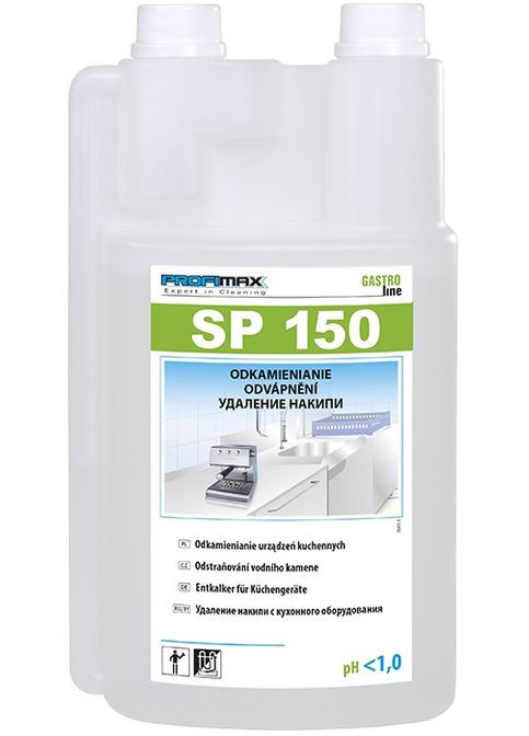 Засіб SP150 від накипу та залишків миючого засобу для чищення пральних та посудомийних машин PROFIMAX SP 150 1л очистка а Lakma (264209613)