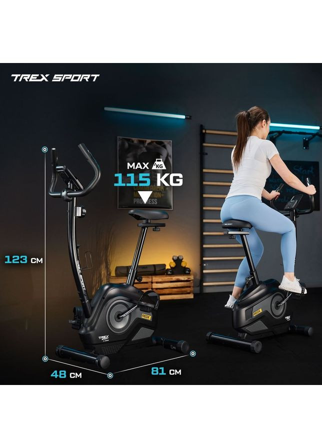 Велотренажер TX-400MB RECK магнітний TREX Sport (365718098)