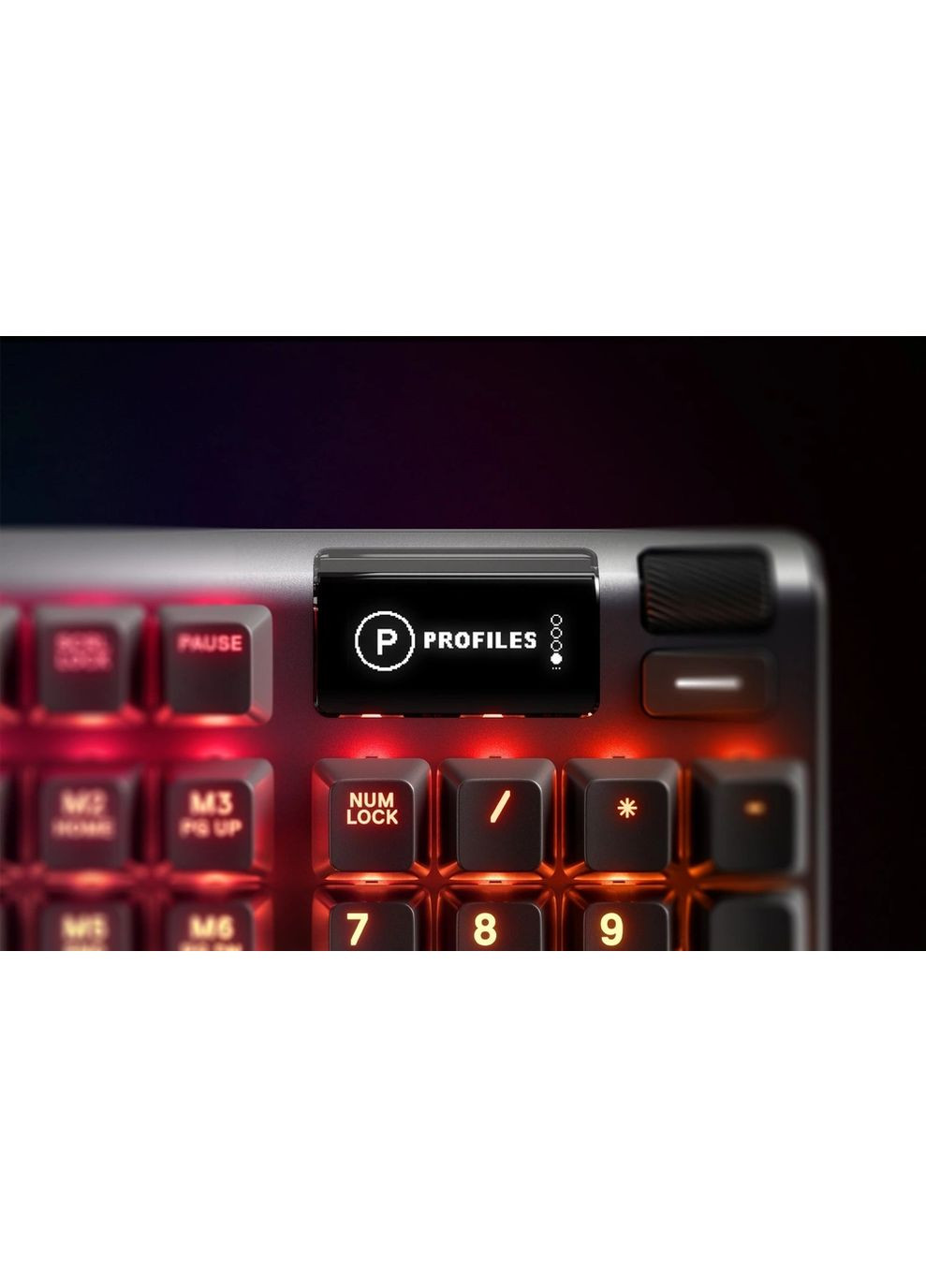 Клавиатура механическая Apex 5 Blue Switch UA OLED SteelSeries (360421824)