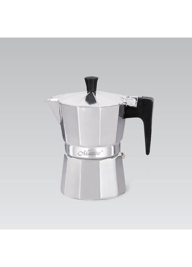 Кофеварка гейзерная MR-1666-6 300мл алюминиевая Maestro (372992668)