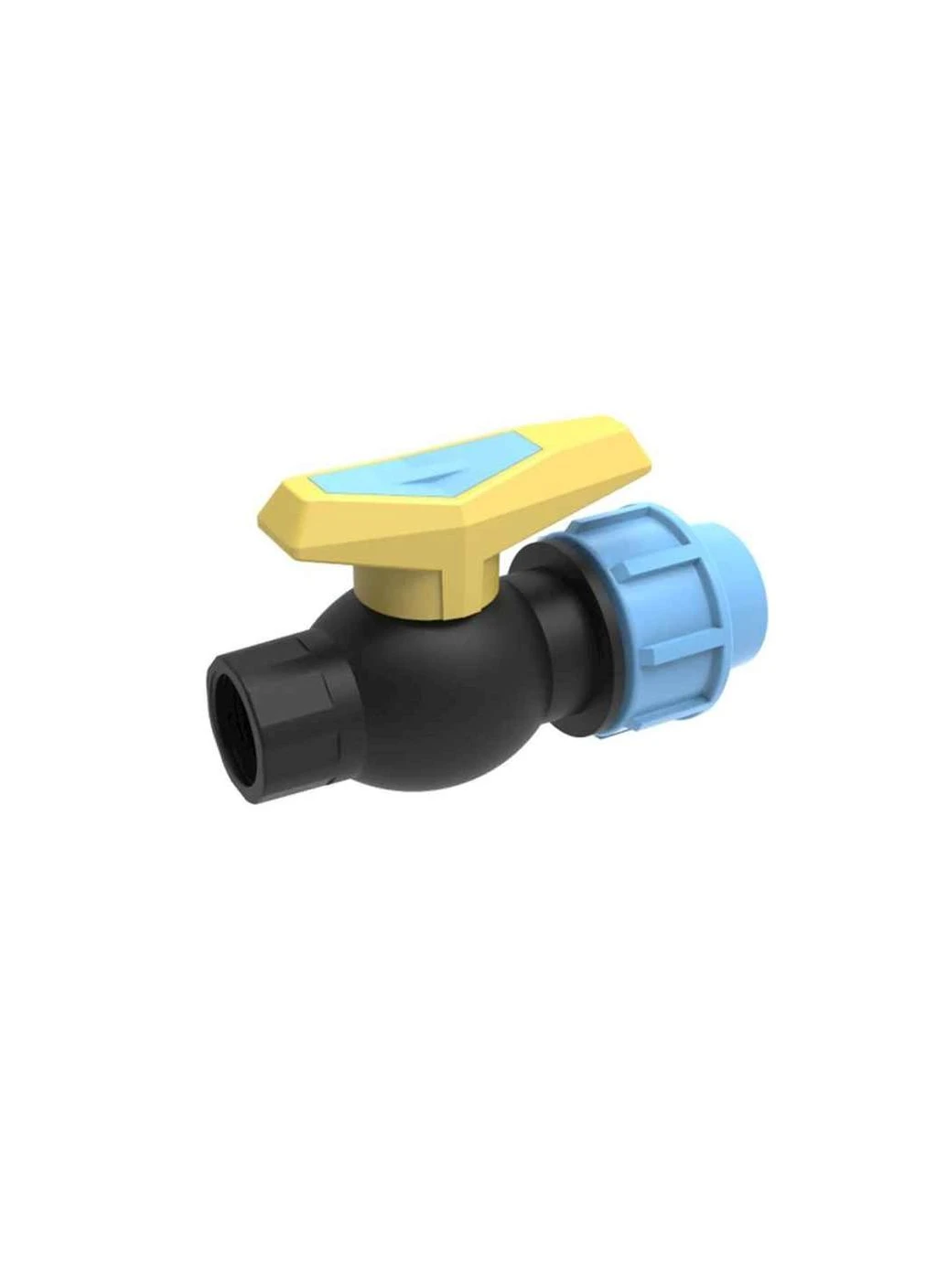 Кран d=50 1 1/ 2 шаровый (Зажимной/Внутренняя резьба) ТМSantehplast No Brand (387438298)