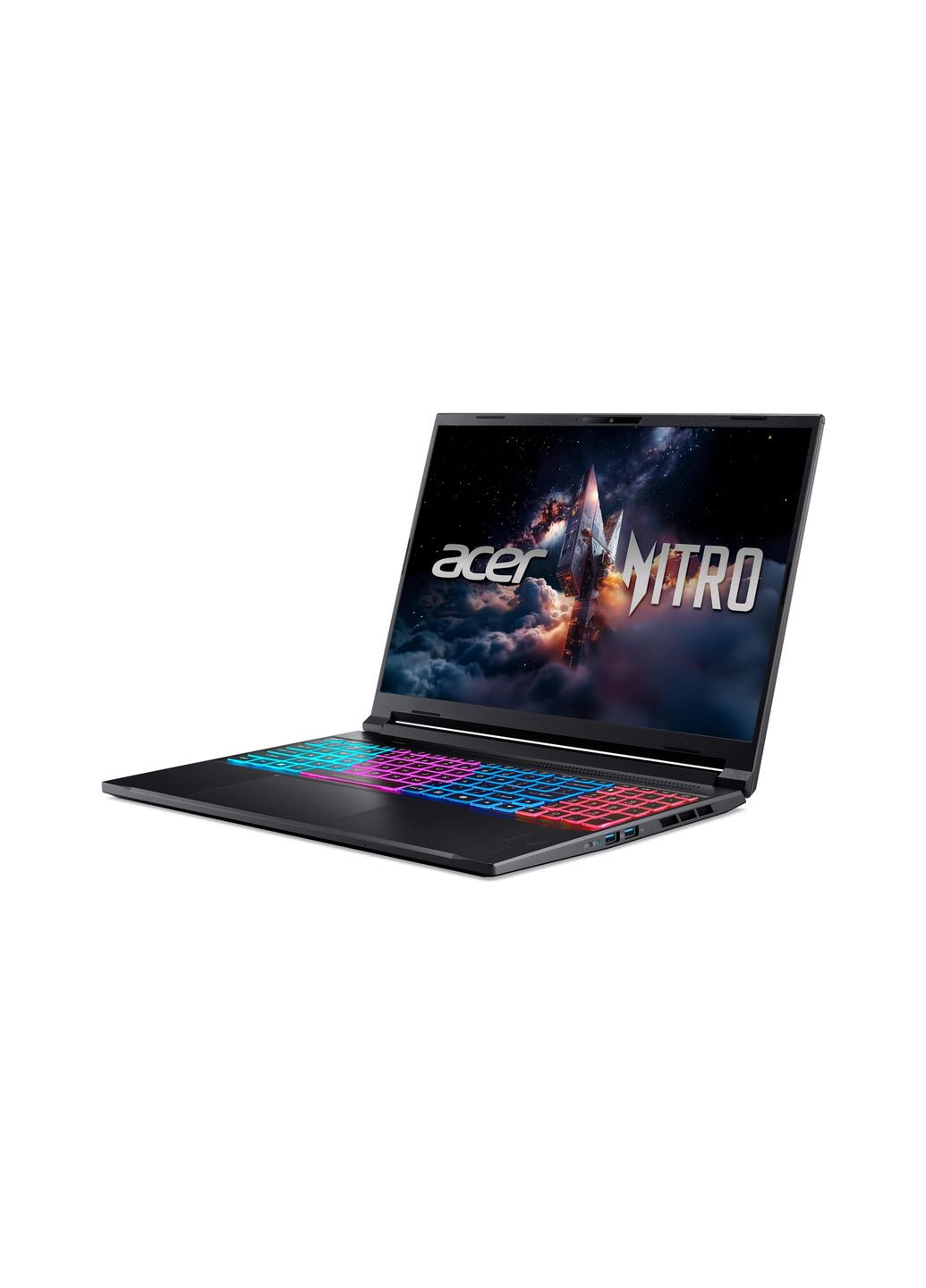 Ноутбук Nitro V 16S ANV16S-71 16" WUXGA IPS, Intel 7-240H, 32GB, F1TB, NVD5050-8, Lin, чорний Acer (372716660)