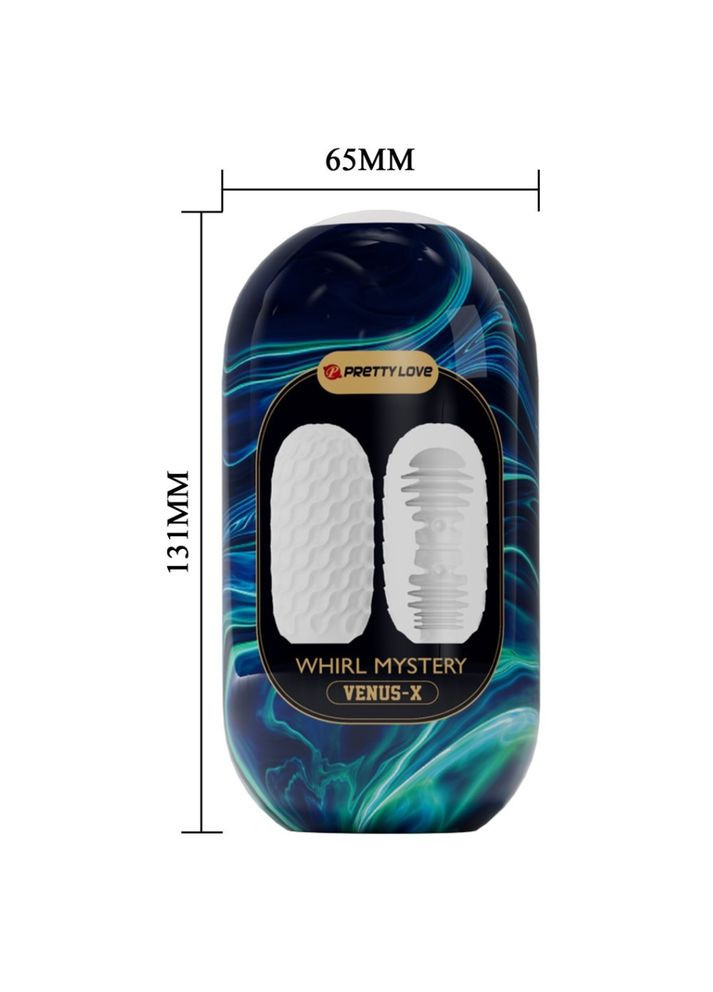 Яйцо мастурбатор большого размера Pretty Love "Whirl mystery Venus-X "от Baile LyBaile (297003015)