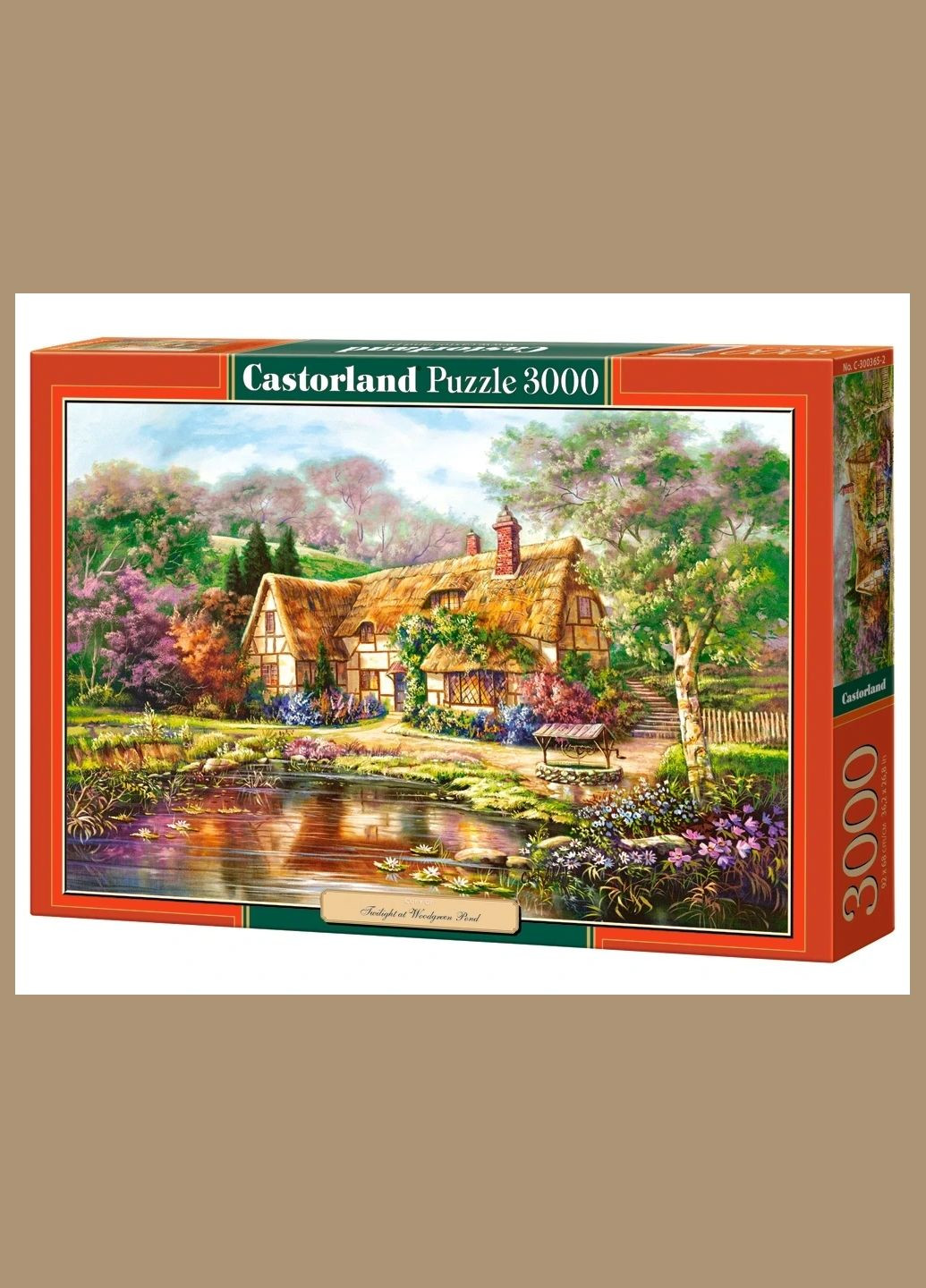 Пазл 3000 эл. " " (Польша) / Живописный городок Castorland (342416228)