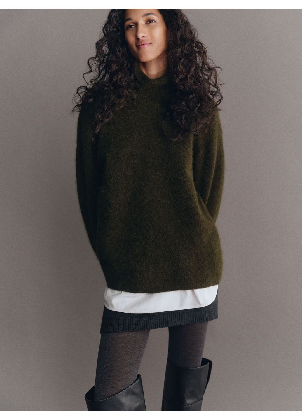 Темно-зелений светр arket (1190831002) Uniqlo