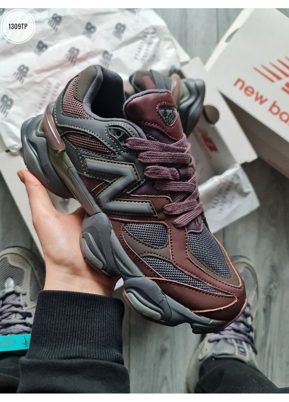 Комбіновані Осінні кросівки чоловічі new balance 9060 truffle magnet нью беланс 9060 No Brand
