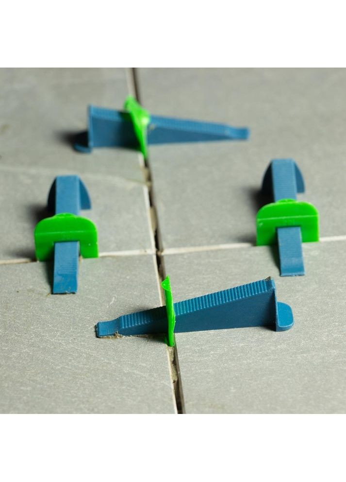 Система вирівнювання плитки MINI Основа 9*70мм 1,5 мм (500 шт) No Brand (362491730)