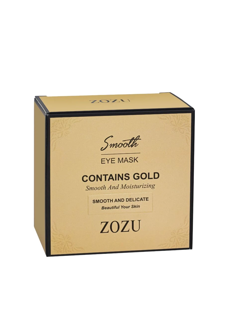 Патчі для шкіри навколо очей, що розгладжують Zozu Smooth Eye Mask Contains Gold 60 г (ZOZU91178) No Brand (386241671)