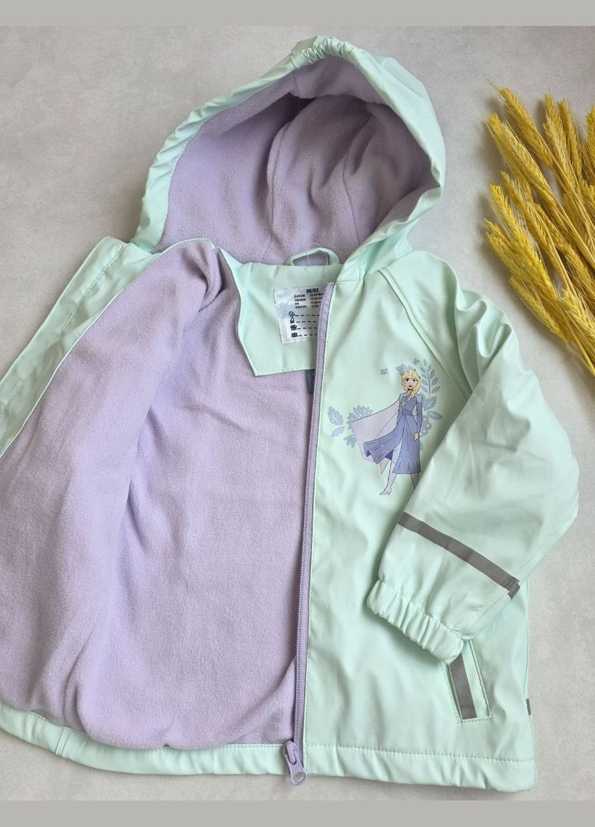 Дождевик детский костюм на флисе грязепруф Lupilu Куртка та Напівкомбінезон (337705820)