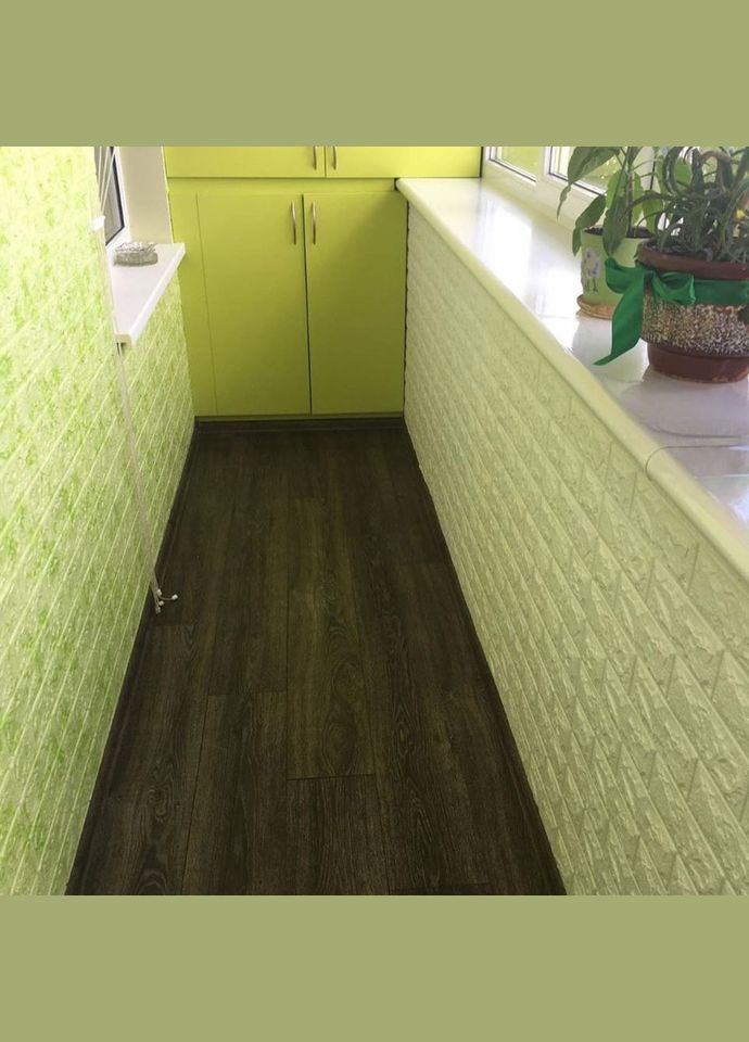 Самоклейка декоративна 3D панель під цеглу мармур 700x770x5мм 3D Loft (298400599)