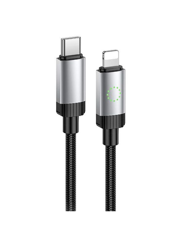 Кабель для зарядки Lightning Type-C для iPhone проволока, шнур тайп си на лайтнинг зарядный кабель для айфона 1м Hoco (360634988)