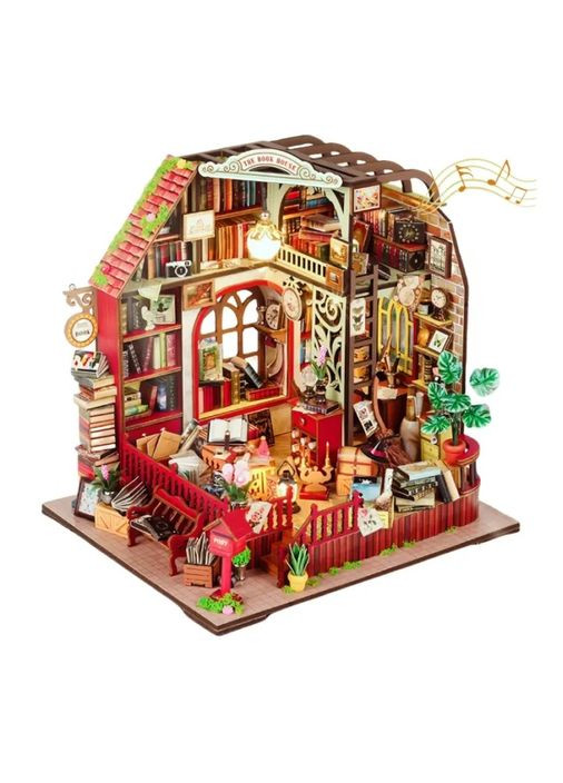 Румбокс Книжный домик The Book House DIY Miniature House TSZH227 No Brand (362452773)