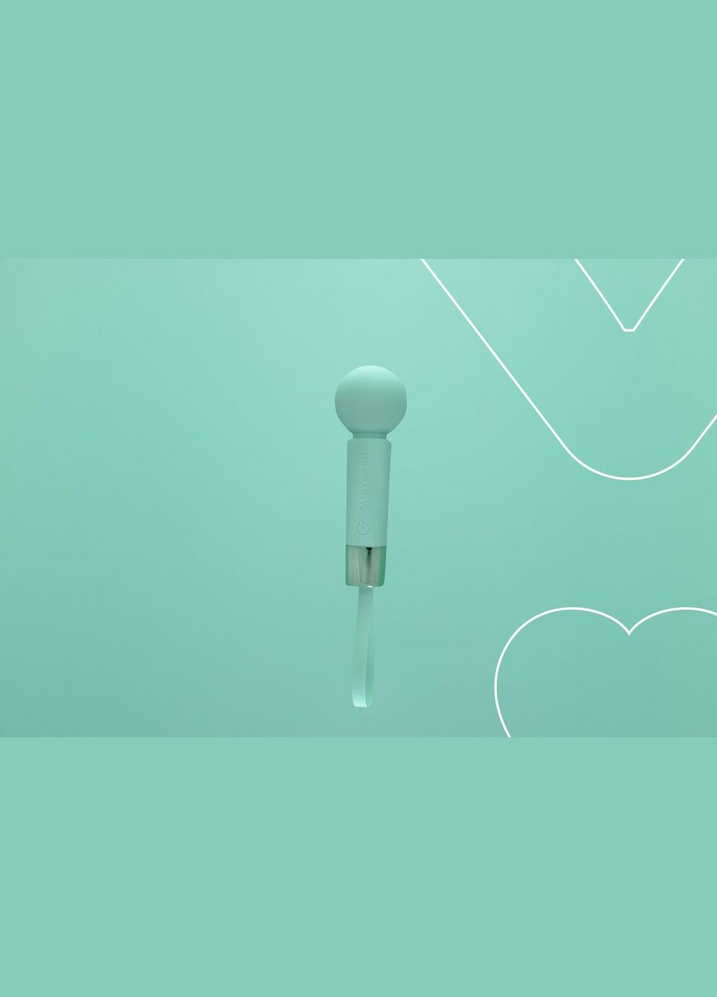 Мінівібромасажер FairyGasm Pearlstasy green No Brand (303886042)