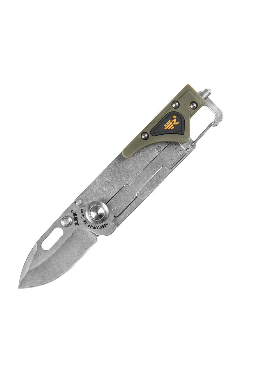 Мультитул Кишеньковий Ніж 6050LUF-PP-T4 Зелений K126N Sanrenmu (342966932)