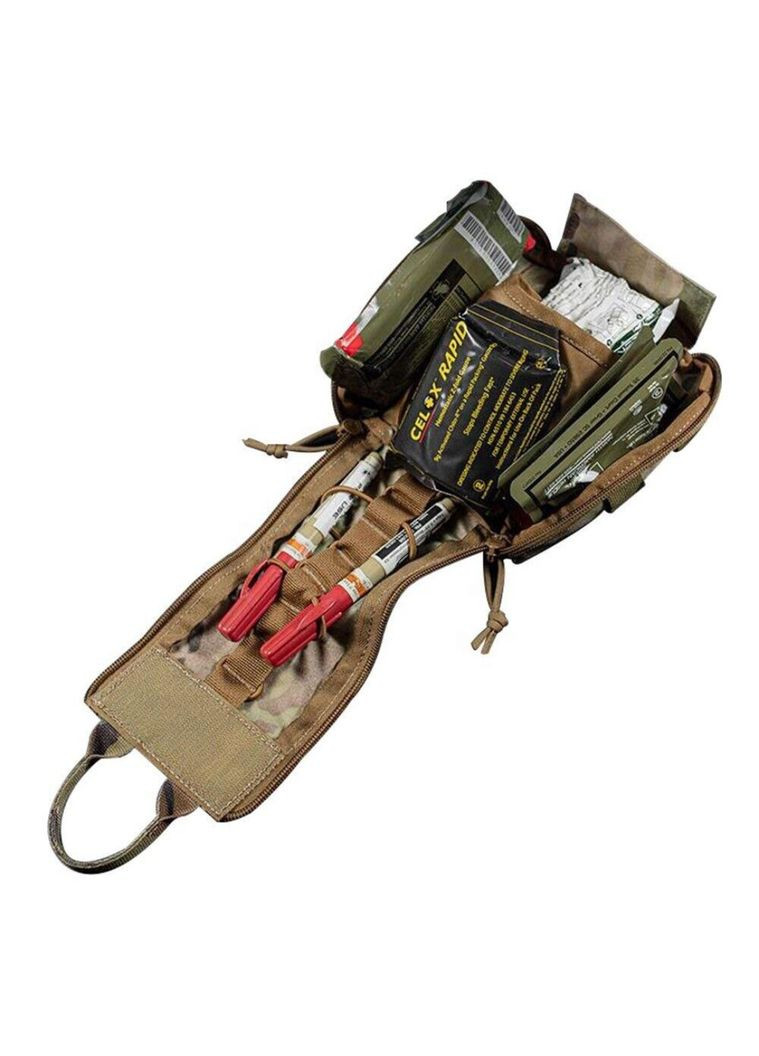 Тактическая Медицинская Сумка на Молнии ClefersTac K86 с Креплением Молли - Аптечка Подсумок Отрывной, Мультикам (602307168) Clefers (300854145)