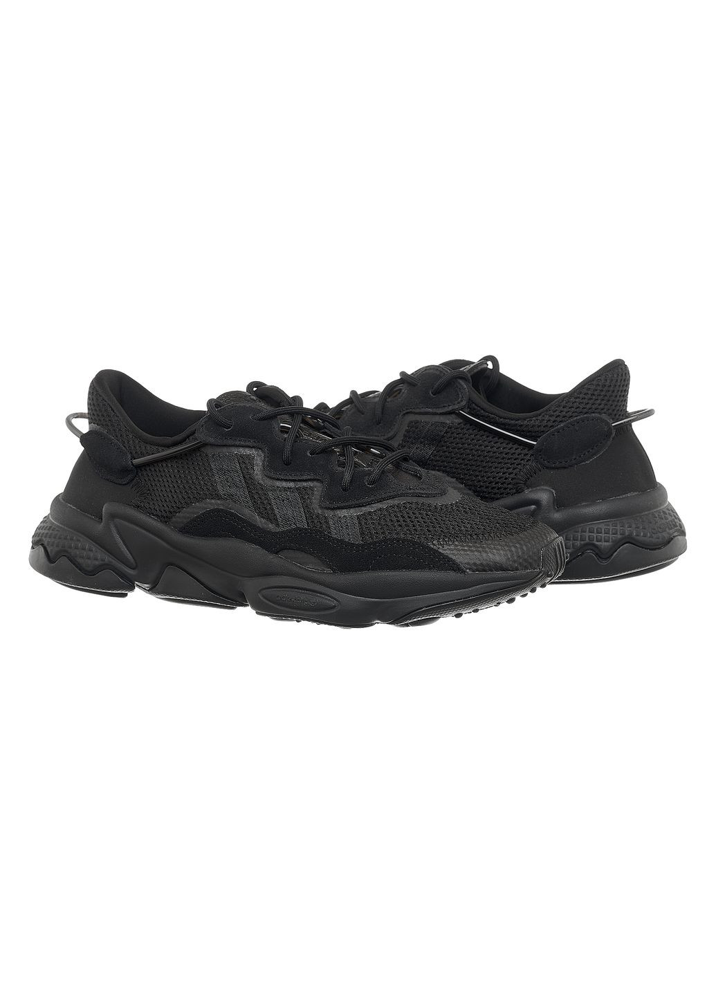 Черные летние кроссовки мужские ozweego (ee6999) adidas