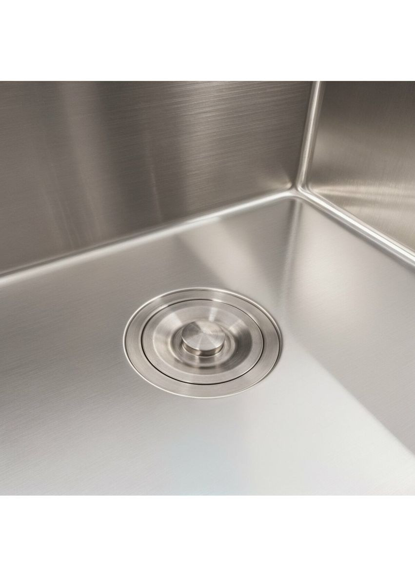 Кухонна мийка 50*50 нержавійка Handmade (товщина 3,0/1,5) Valeso (336938459)