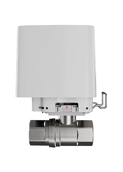 Розумний кульовий кран WaterStop 1" Jeweler бездротовий White (000029714) Ajax (324558074)