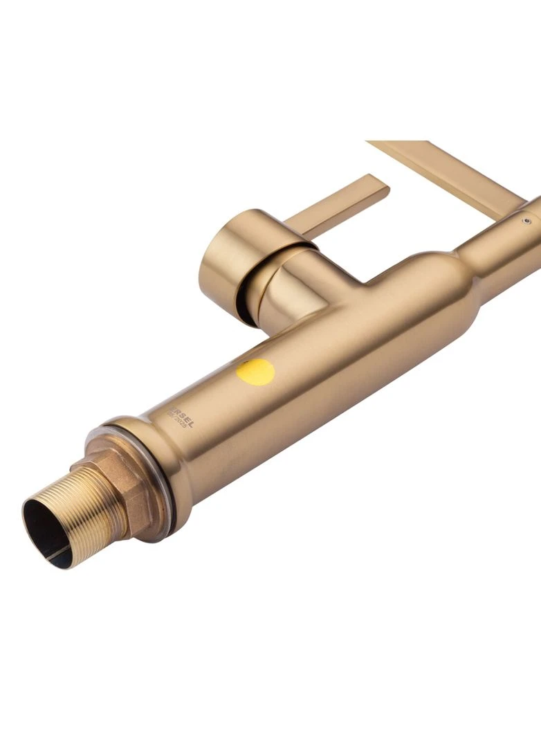 Комплект кухонной мойки NANO GOLD PVD HS50*50 (3.0/1.0 мм) декор Kraft (388487332)