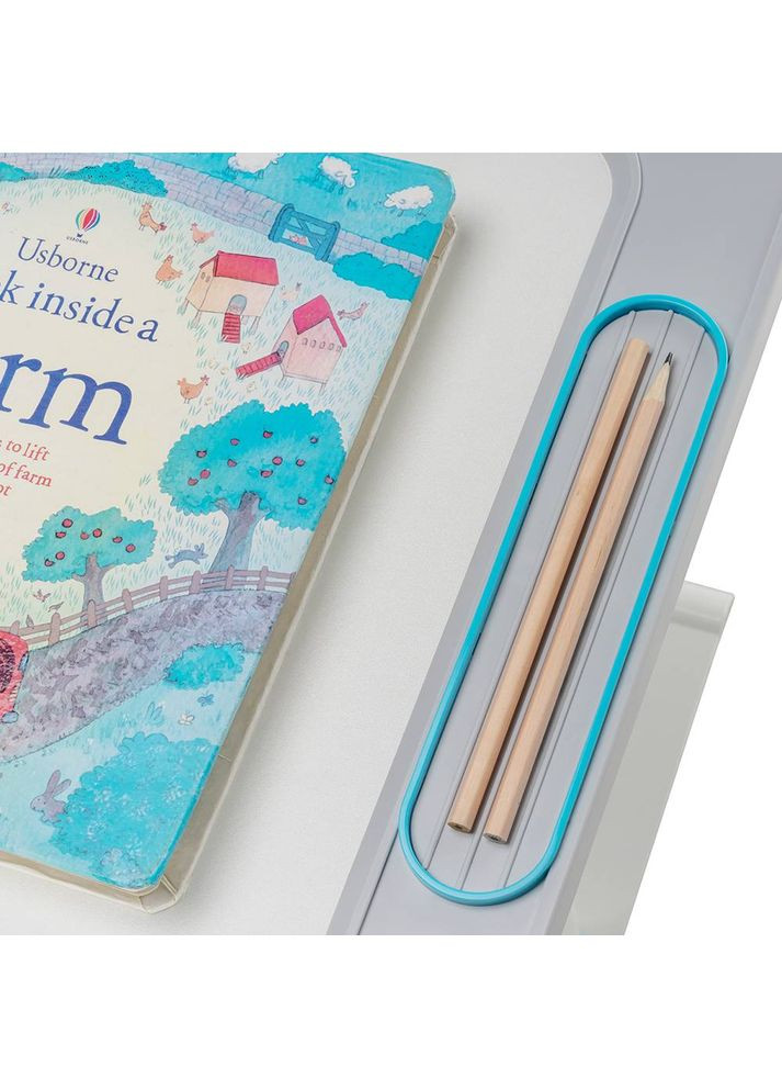 Детская парта-трансформер со стулом Lupin с жесткой фиксацией Blue (11111) Cubby (353690691)