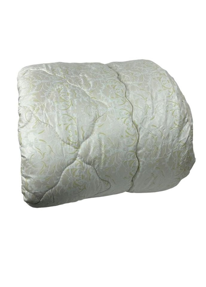 Ковдра двоспальна закрита Візерунок 20396 175х215 см молочна Arda (335583766)