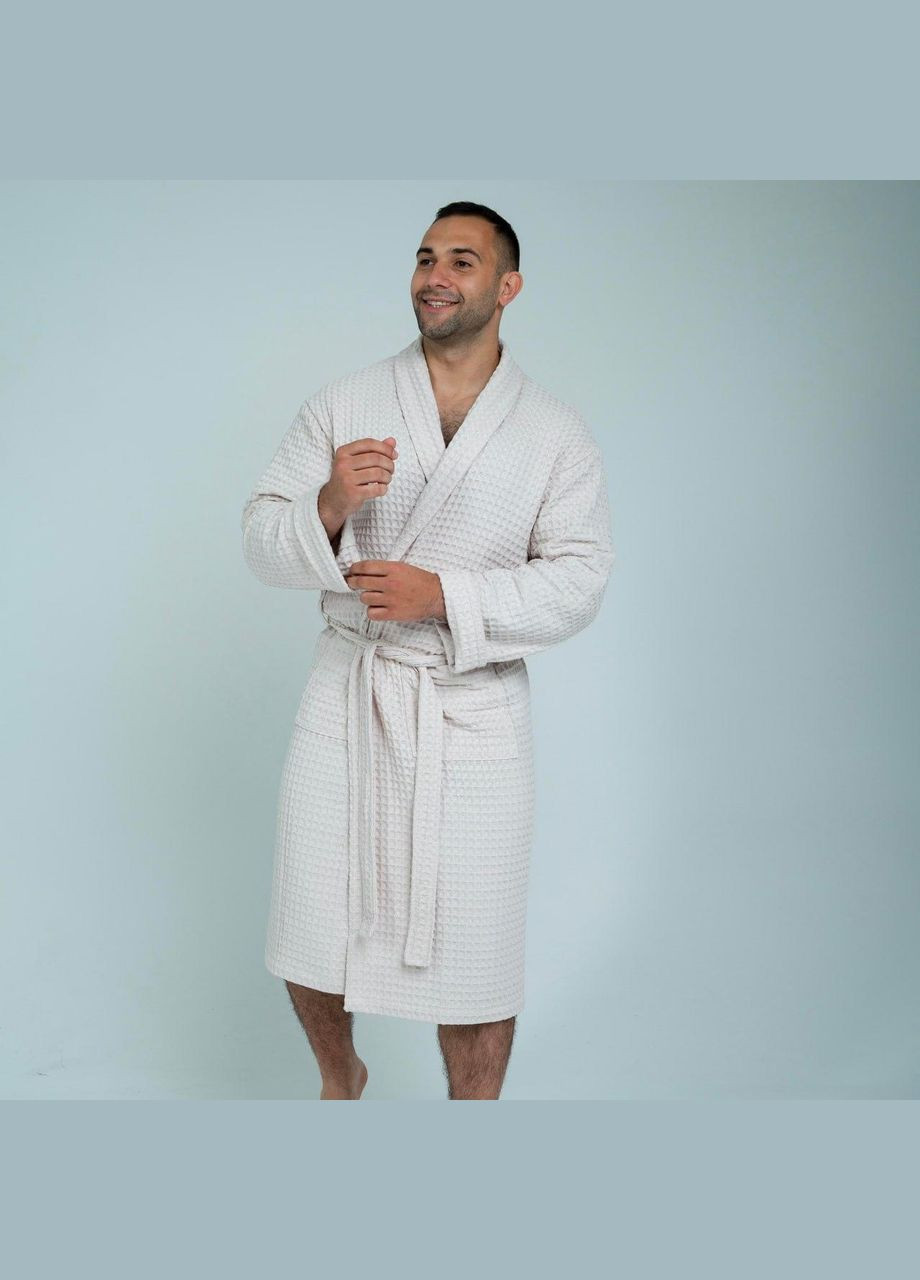 Халат гипоаллергенный мужской (П4К-lel-vafel-003-02) No Brand (308864373)