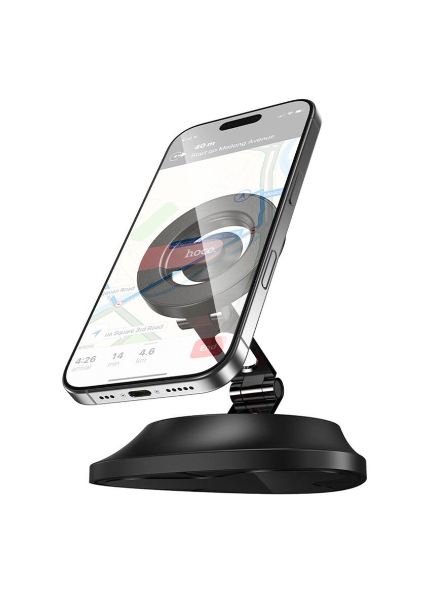 Автотримач для телефона H90 Tower folding ring magnetic car holder(dashboard) Hoco (369474814)
