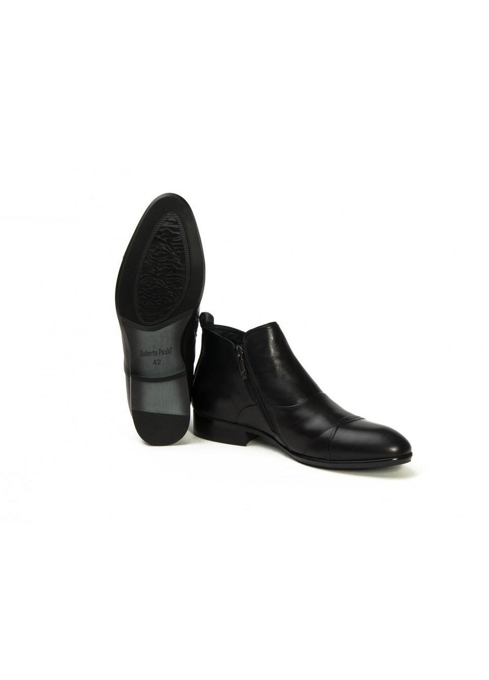 Черные ботинки 7134642 цвет черный Roberto Paulo