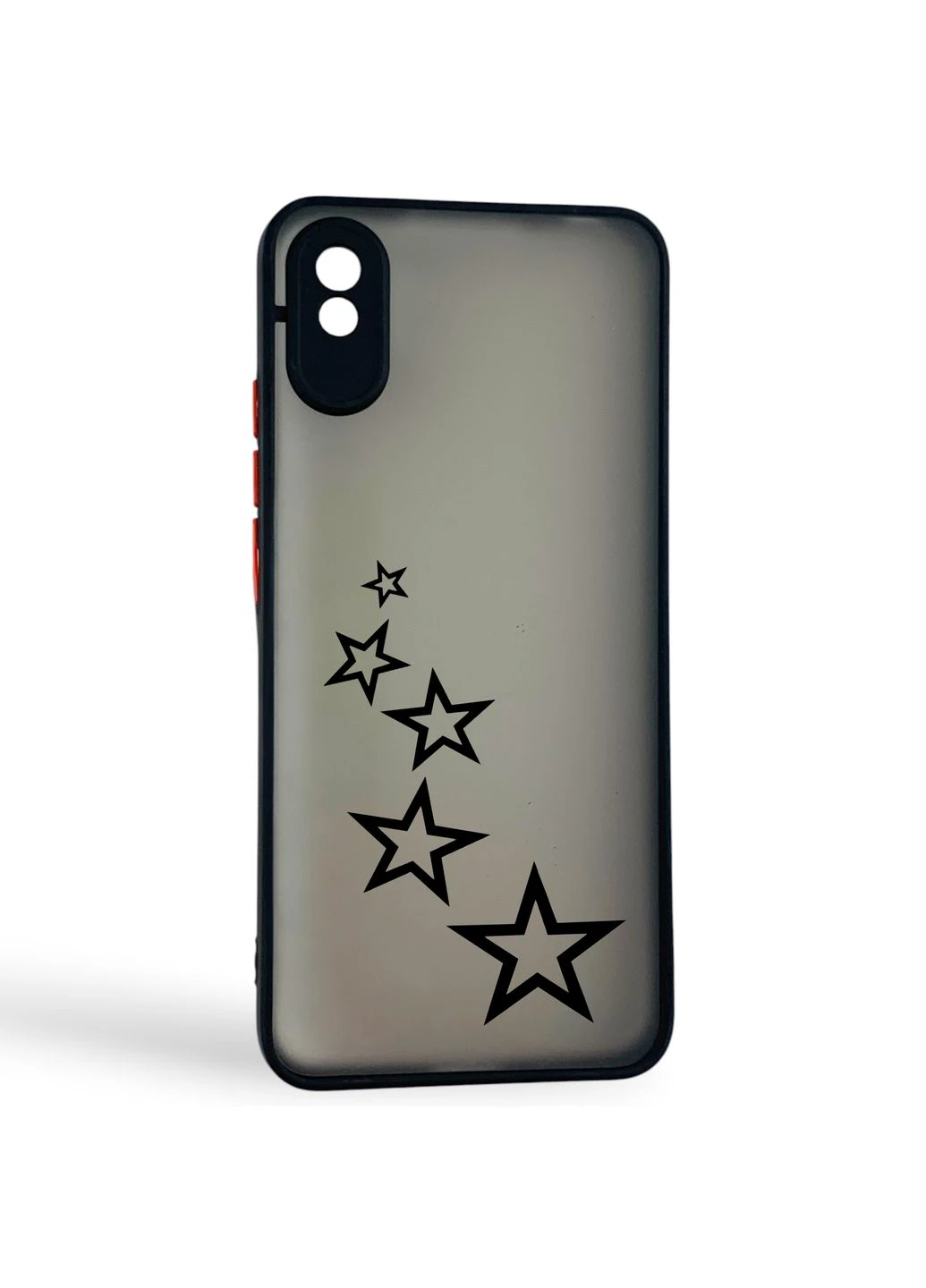 Чехол для телефона Redmi 9A с 3D принтом звездочки с высокими бортами Xiaomi (399771239)