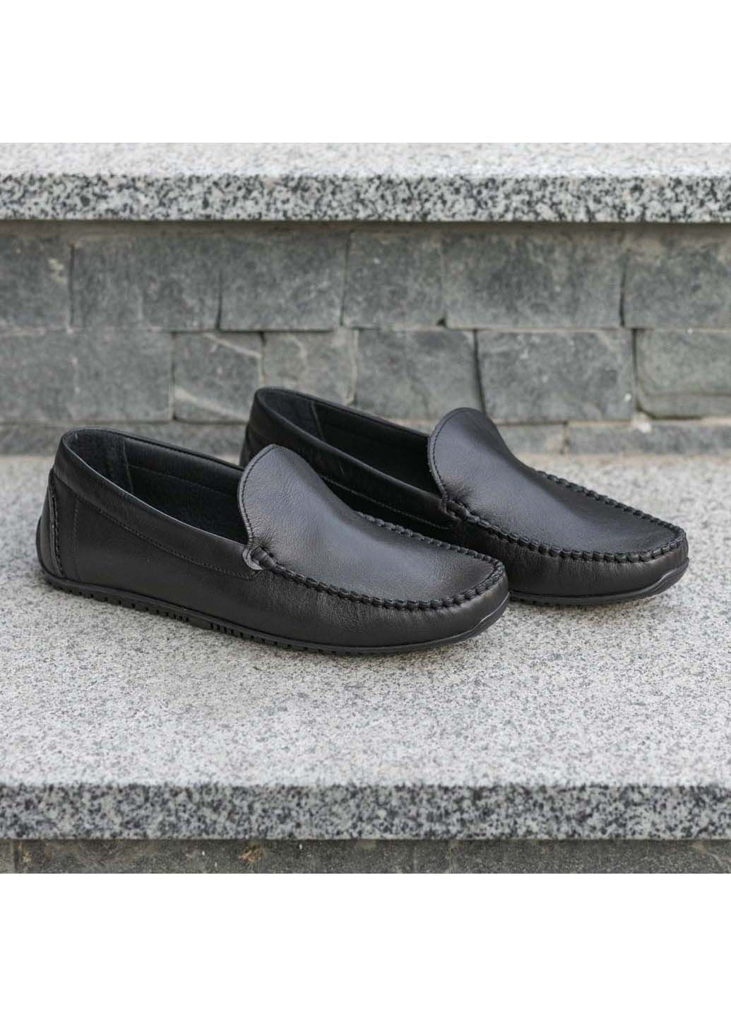 Черные мокасины Prime Shoes