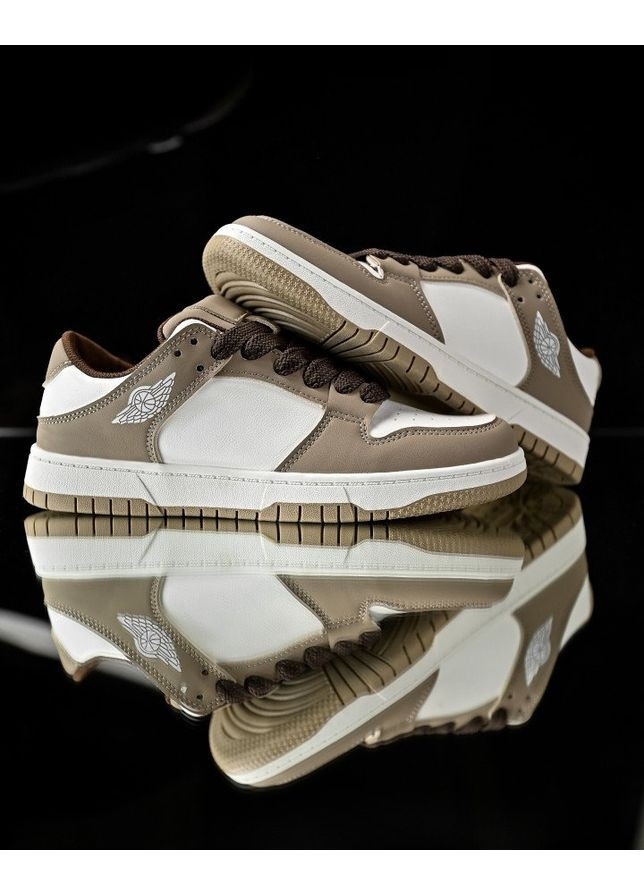 Женские кроссовки Air Force camel No Brand кофейные демисезоны (361147202)