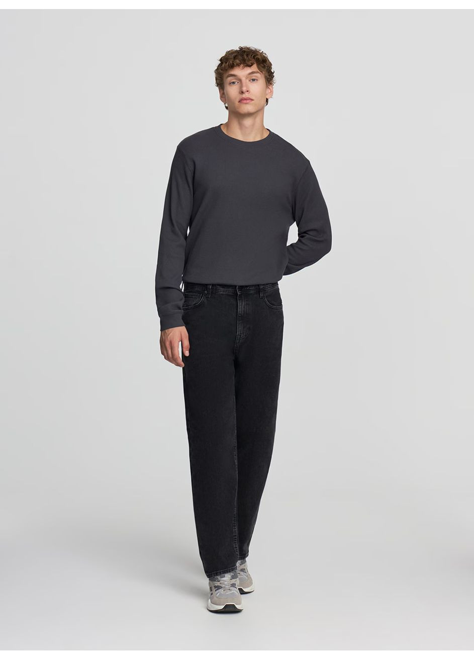 Графітовий демісезонний светр чол Terranova