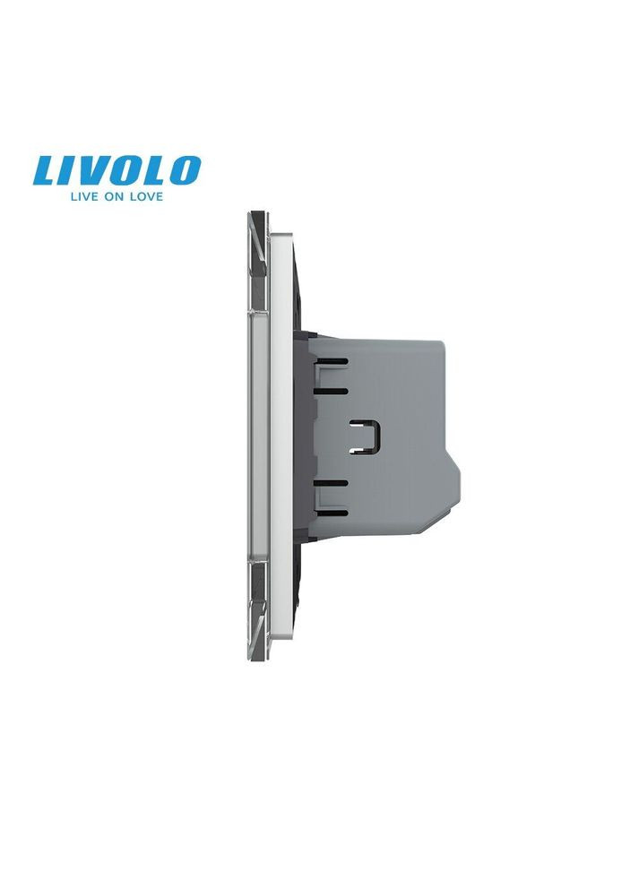 Умный датчик температуры и влажности ZigBee (термометр-гигрометр), (VL-FCEZ-2IP-15) Livolo (371777322)