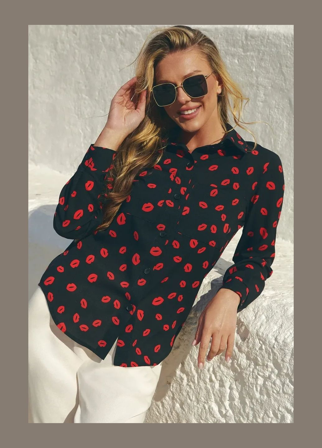 Сорочка із креп шифона. Чорний Seventeen (334012977)