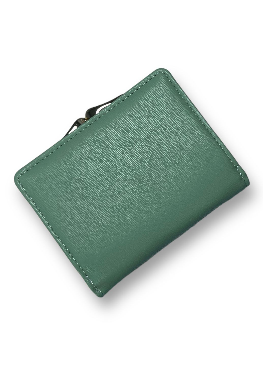 Жіночий гаманець екошкіра 1 відділення для купюр та 7 відділень для карток розмір:10,5*9*3 см зелений Tailian (268995042)