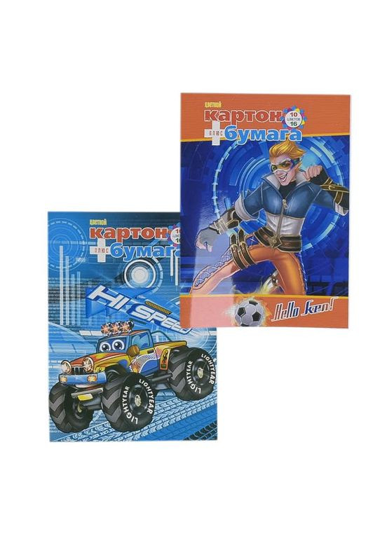 Набір кольорового картону і паперу MIC (294726946)