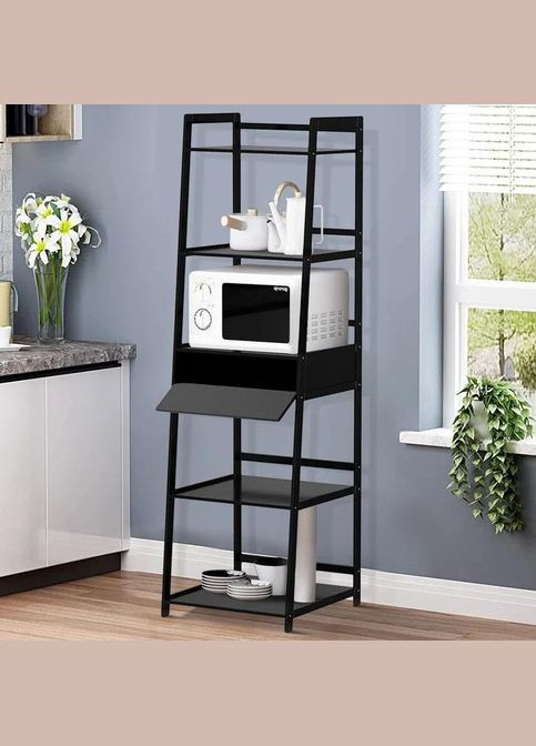 Стелаж кухонний з дерева Калумет венге (СТА-017712) No Brand (327866204)