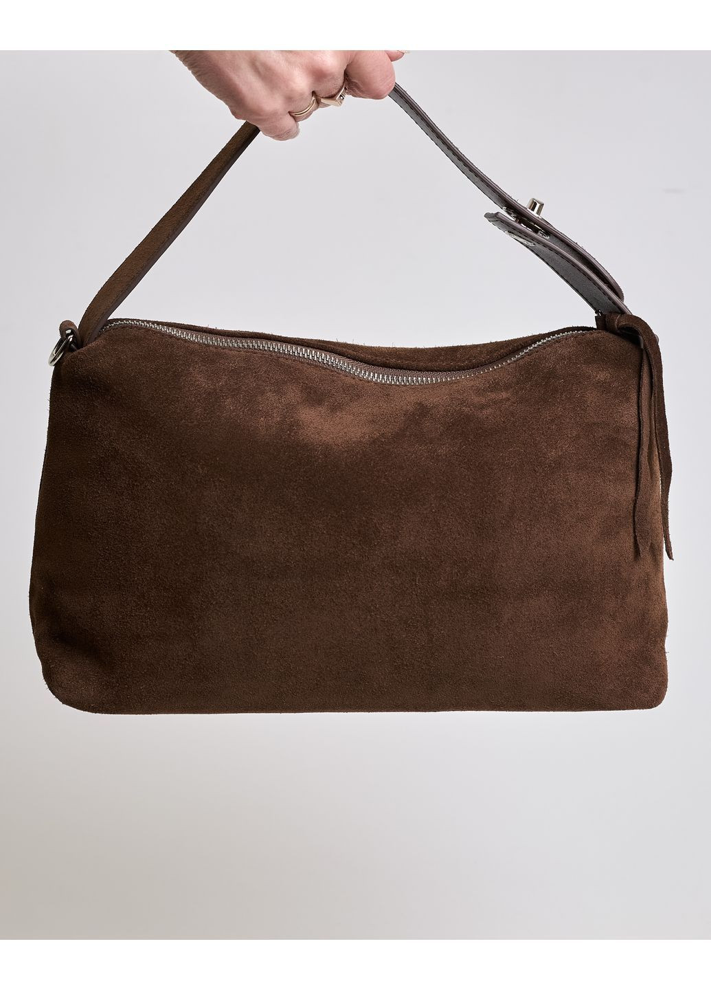 Сумка женская светло-коричневая замша Lonza (371763329)