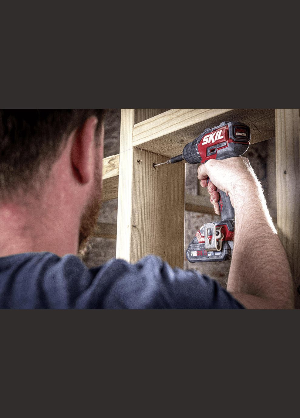 Шуруповерт-дрель аккумуляторная 3065 CA Compact 20В бесщеточная 60Нм 500·1800об·мин 0.9кг без АКБ и ЗУ Skil (330032213)