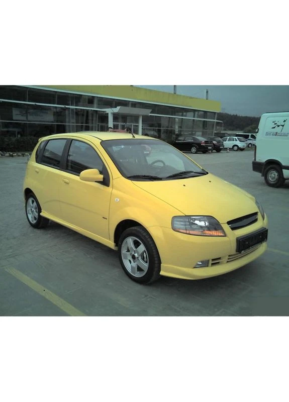 Боковые пороги (грунтованные под покраску) для Chevrolet T200 2002-2008 гг Meliset Aveo (389263406)
