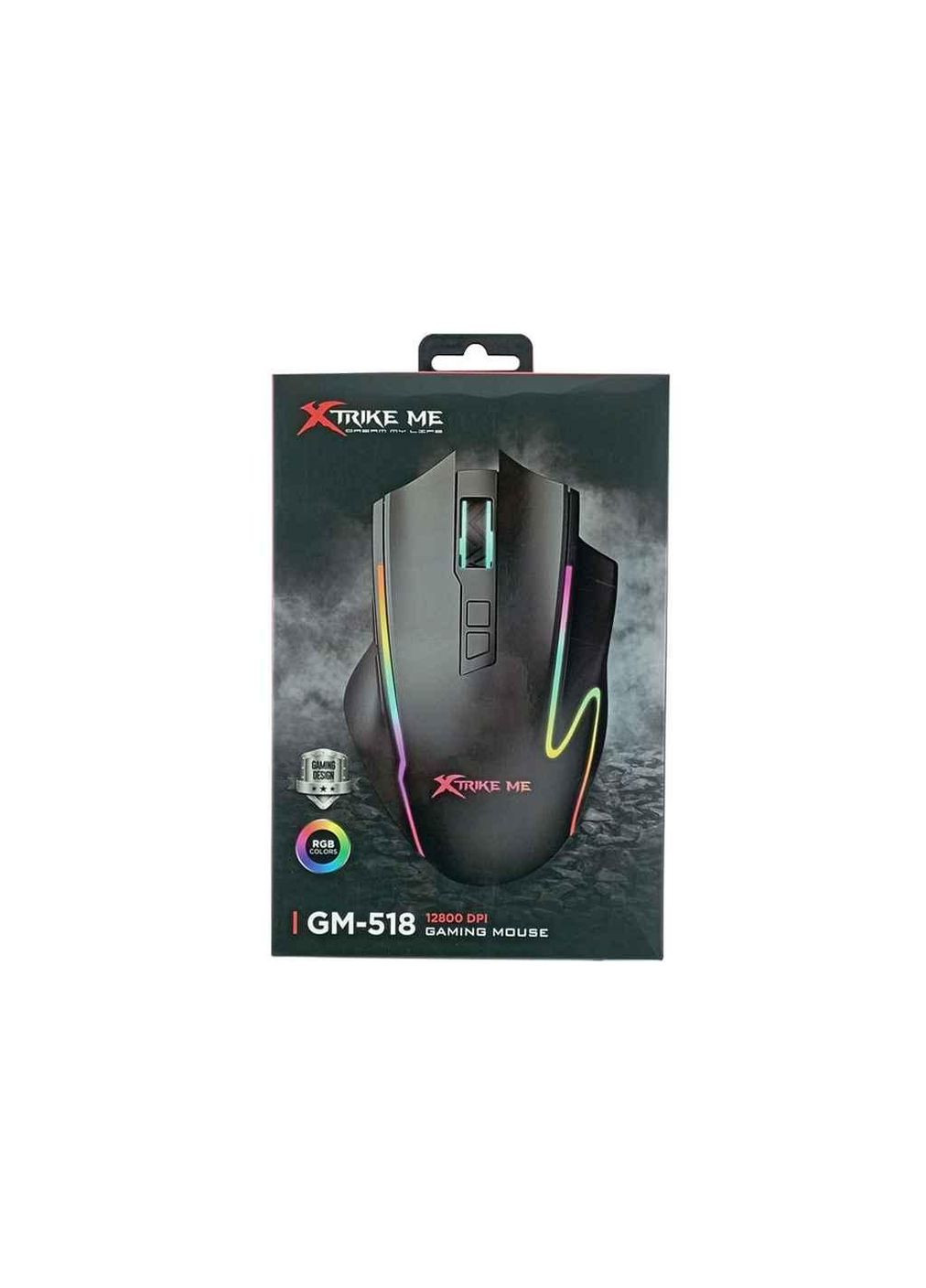 Мишка дротова компютерна ігрова GM-518 ТМ XTRIKE ME (315139356)
