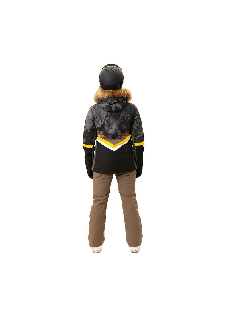 Куртка женская aze M Черный-Желтый Rehall (278272271)
