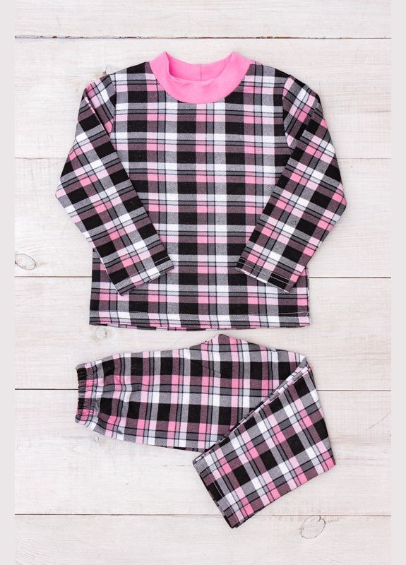 Чорна зимня піжама для дівчинки (тепла) кофта + брюки Носи своє