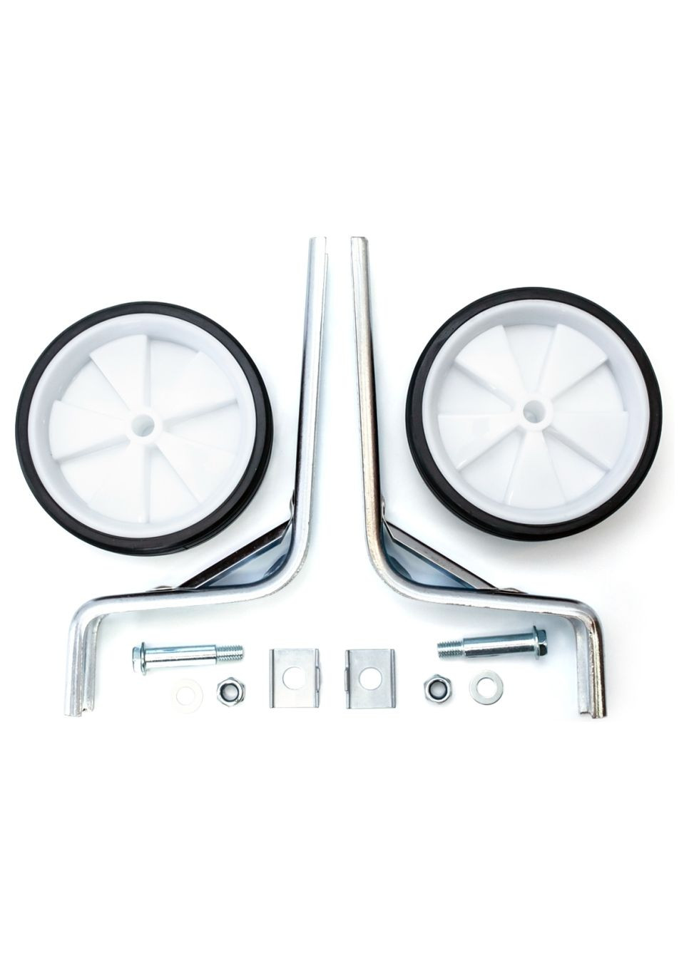 Опорні (тренувальні) колеса FSK-BH-204 для дитячих. ВЕЛ. 12 "-20" білі з чорним (білий з чорним) (WHS-020) VLT (316535211)