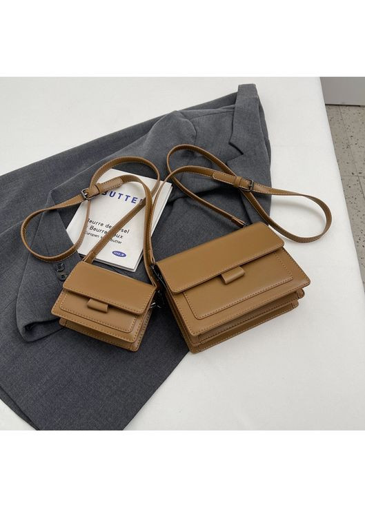 Жіноча класична сумка на пояс крос-боді на три відділи No Brand (344446506)